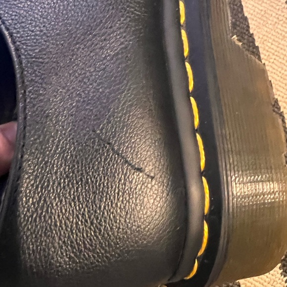 🖤 Dr. Martens 1461 Black Smooth Leather Oxfords – Women’s Size 9 - Picture 9 of 9